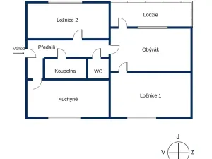 Prodej bytu 3+1, Liberec, Česká, 70 m2