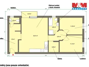 Pronájem bytu 3+kk, Františkovy Lázně, Mládežnická, 73 m2
