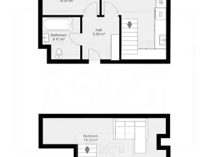 Pronájem bytu 3+kk, Chýně, Příhodova, 72 m2