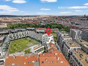 Prodej bytu 2+kk, Praha - Smíchov, Grafická, 70 m2