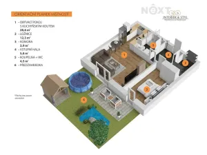 Pronájem bytu 2+kk, Brandýs nad Labem-Stará Boleslav, Táhlá, 59 m2