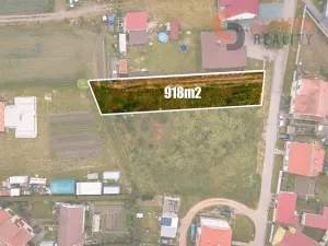 Prodej pozemku pro bydlení, Březí, Větrná, 918 m2