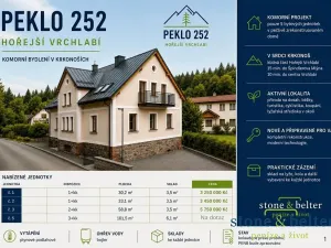 Prodej bytu 2+kk, Vrchlabí, Peklo, 55 m2