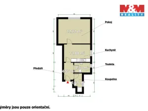 Pronájem bytu 2+kk, Plzeň - Doudlevce, Šípková, 47 m2