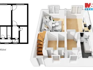 Prodej rodinného domu, Rožmitál na Šumavě, 100 m2