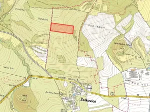 Prodej pole, Želkovice, 25653 m2
