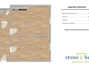 Pronájem bytu 2+kk, Praha - Bubeneč, Bubenečská, 59 m2