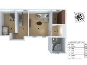 Prodej rodinného domu, Zlonín, Hlavní, 247 m2