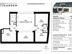 Prodej bytu 4+kk, Brno, Chleborádova, 104 m2