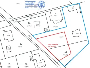 Prodej pozemku pro bydlení, Jíloviště, Na Hájensku, 800 m2