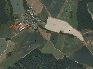 Prodej pozemku, Trhové Sviny - Rankov, 915 m2