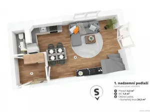 Prodej rodinného domu, Benátky nad Jizerou, 78 m2