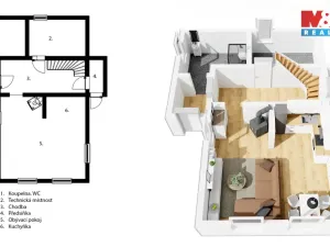 Prodej chalupy, Brandov, Rudé armády, 46 m2