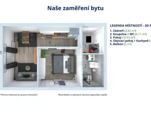Prodej bytu 2+kk, Polná, Pojmannova, 40 m2