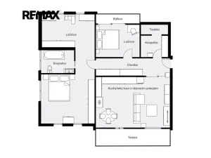 Prodej bytu 3+kk, Praha - Suchdol, Pod rybníčkem, 120 m2