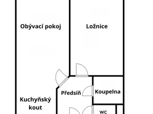 Prodej bytu 2+kk, Kladno, Holandská, 40 m2
