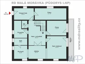 Prodej rodinného domu, Malá Morávka, 220 m2