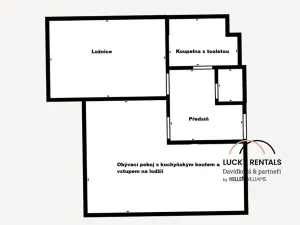 Pronájem bytu 2+kk, Praha - Uhříněves, Saturnova, 46 m2