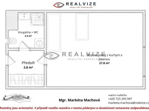 Prodej bytu 1+kk, České Budějovice, Chelčického, 40 m2