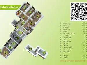 Prodej rodinného domu, Uherský Ostroh, 203 m2