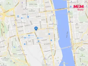 Pronájem bytu 1+1, Praha - Smíchov, Vltavská, 40 m2