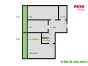 Prodej bytu 3+kk, Pardubice - Zelené Předměstí, Jindřišská, 82 m2