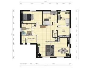 Prodej rodinného domu, Hrušová, 125 m2