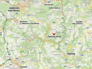 Prodej pole, Železný Brod - Střevelná, 2828 m2