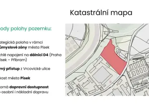 Prodej komerčního pozemku, Písek, Vrcovická, 12692 m2