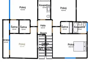 Prodej rodinného domu, Úholičky, Nade Dvorem, 192 m2
