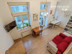 Pronájem bytu 1+kk, Praha - Bubeneč, Korunovační, 32 m2