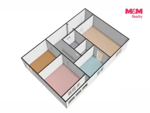 Prodej bytu 3+1, Orlová - Lutyně, F. S. Tůmy, 78 m2
