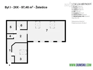 Prodej bytu 2+kk, Želešice, 24. dubna, 97 m2
