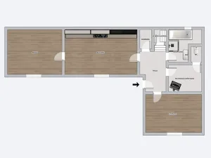 Prodej rodinného domu, Divišov, Vlašimská, 94 m2