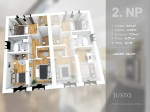 Prodej bytu 5+kk, Včelná, Okružní, 123 m2