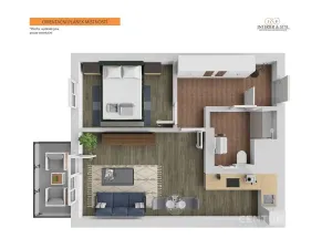 Pronájem bytu 2+kk, Praha, Arnošta Staňka, 47 m2