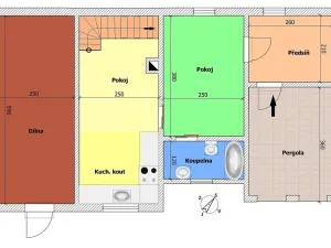 Prodej chaty, Kostelec nad Vltavou - Zahrádka, 74 m2