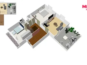 Prodej bytu 3+kk, Praha - Libeň, Na Truhlářce, 85 m2