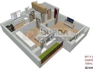 Prodej bytu 3+1, Kly, 102 m2