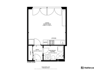 Pronájem bytu 1+kk, Praha - Záběhlice, Klapálkova, 31 m2