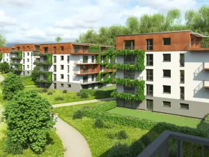 Pronájem bytu 1+kk, Jablonec nad Nisou, Za Jízdárnou, 42 m2