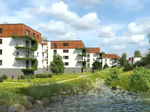 Pronájem bytu 1+kk, Jablonec nad Nisou, Za Jízdárnou, 42 m2