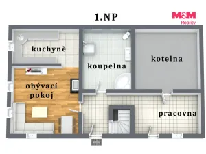 Prodej zemědělské usedlosti, Klášterec nad Ohří - Klášterecká Jeseň, 225 m2
