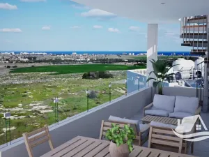 Prodej bytu 1+1, Deryneia, Kypr, 50 m2