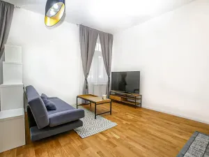 Pronájem bytu 1+kk, Praha - Vinohrady, Rubešova, 31 m2