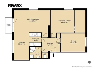 Pronájem bytu 3+kk, Praha - Dejvice, Šárecká, 76 m2