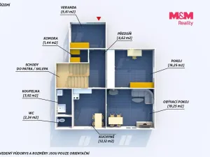 Prodej rodinného domu, Praha - Zbraslav, Výtvarnická, 160 m2