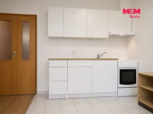 Pronájem bytu 1+kk, Praha - Libeň, Kašparovo náměstí, 28 m2