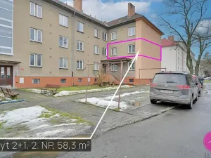 Pronájem bytu 2+1, Olomouc, Ladova, 58 m2
