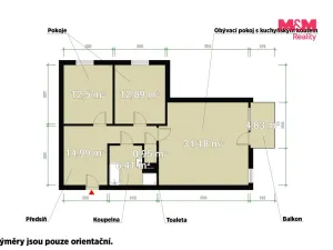 Pronájem bytu 3+kk, Plzeň, Na Průhonu, 84 m2